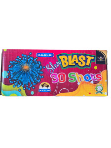 30 SHOT MULTICOLOUR WITH CRACKLING - KAALAI